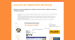 Desktop Screenshot of analistadevibraciones.com